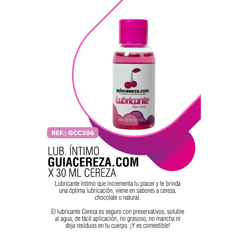 Lubricante Íntimo Cereza
