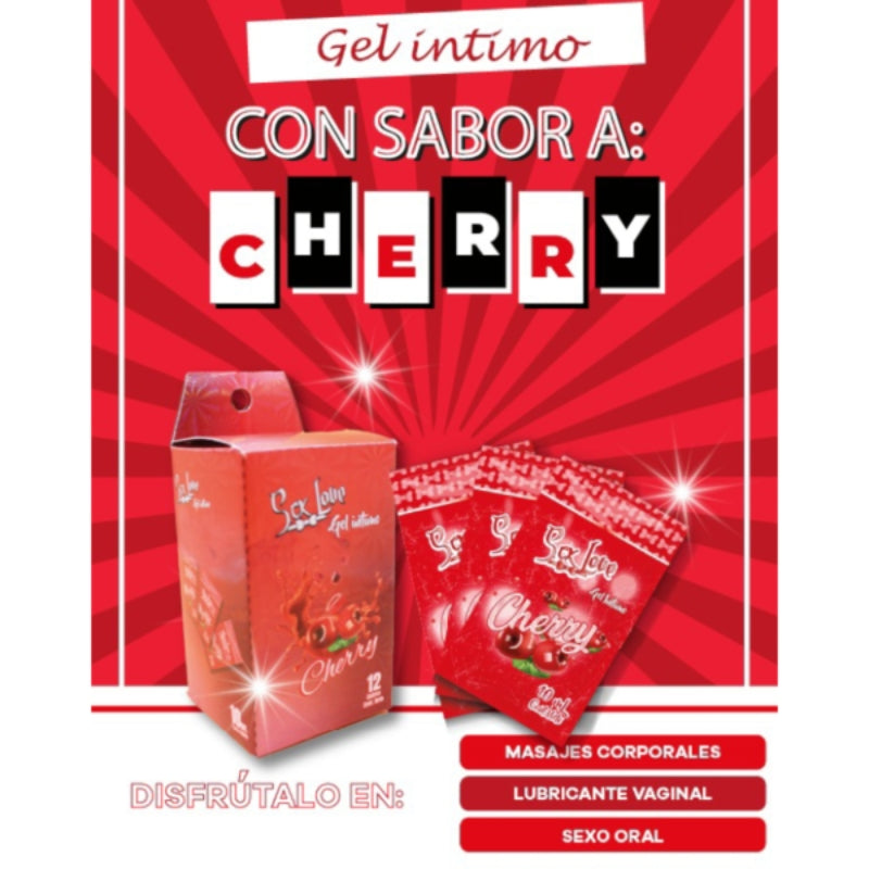 Gel Íntimo SexLove Cherry