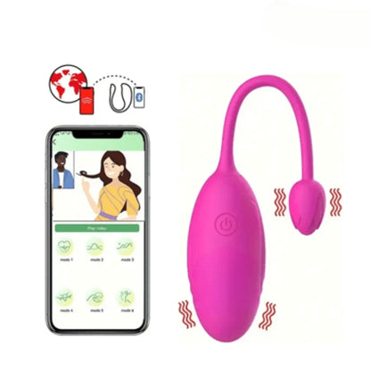 Huevo Vibrador con App Ceci – Control Remoto y Estimulación Personalizada