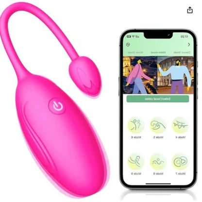 Huevo Vibrador con App Ceci – Control Remoto y Estimulación Personalizada