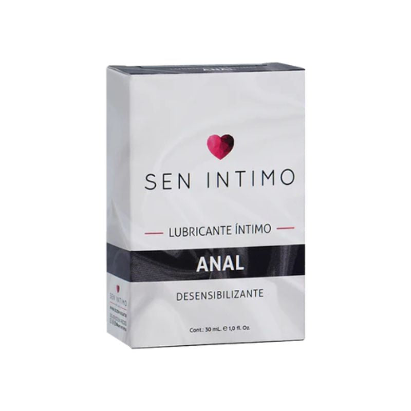 Lubricante Anal Desensibilizante 30 ml Sen Íntimo