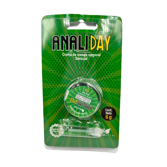 Lubricante Anal analiday Dilatador 5 g + Feromonas – Efecto Relajante y Atracción
