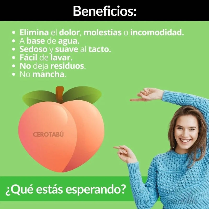 Lubricante Anal analiday Dilatador 5 g + Feromonas – Efecto Relajante y Atracción