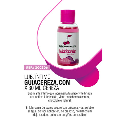 Lubricante Íntimo Cereza